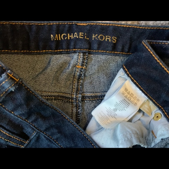 Michael Kors blue flared jeans size 6 - Picture 5 of 7